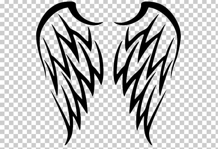 Sleeve Tattoo Wing Tribe Lower-back Tattoo PNG, Clipart, Angel, Artistic, Black, Black And White, Christian Cross Free PNG Download