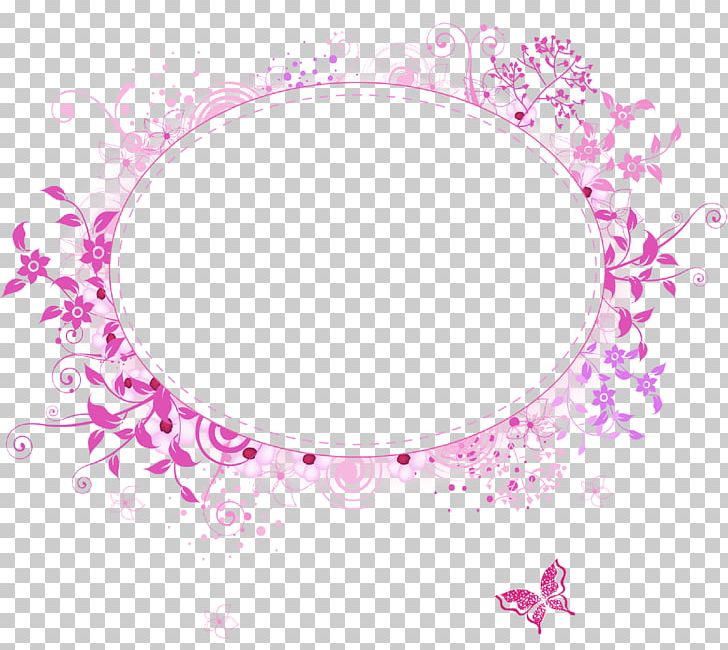 Frame Pink PNG, Clipart, Border Frames, Circle, Clip Art, Color, Flower Free PNG Download