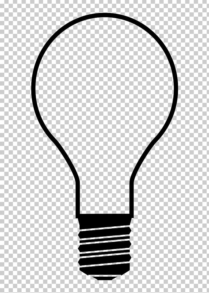 Incandescent Light Bulb Silhouette PNG, Clipart, Black, Black And White, Bulb, Christmas Lights, Computer Icons Free PNG Download