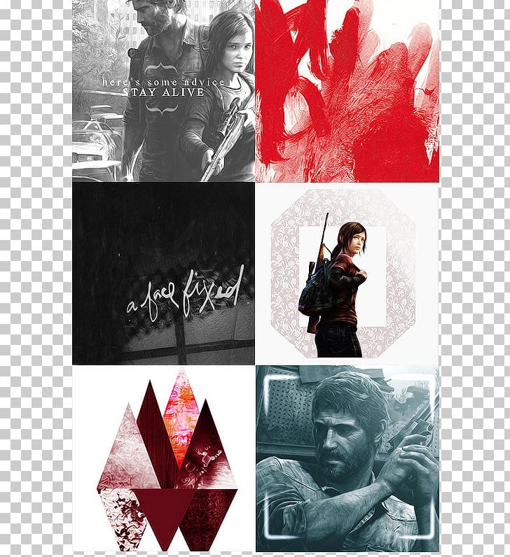 The Last Of Us IPhone 6 Plus Collage Poster PNG, Clipart, Album, Album Cover, Art, Black And White, Brand Free PNG Download