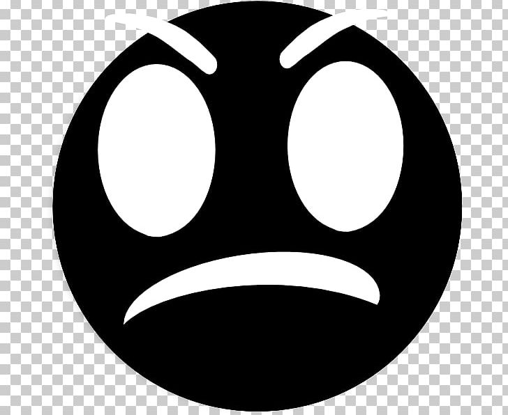 Smiley Cartoon PNG, Clipart, Anger, Annoyance, Black, Black And White, Cartoon Free PNG Download