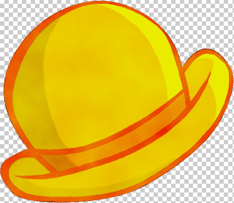Yellow Hat Headgear Costume Hat PNG, Clipart, Costume Hat, Hat, Headgear, Paint, Watercolor Free PNG Download