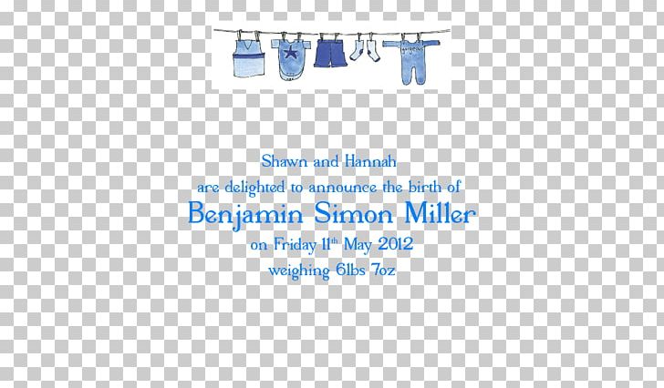 Paper Water Brand Font Line PNG, Clipart, Area, Birth Announcement, Blue, Brand, Diagram Free PNG Download
