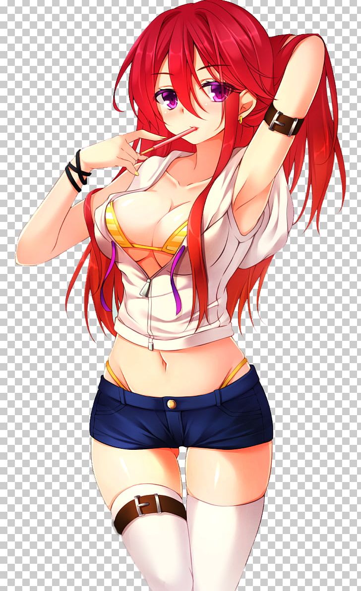 Anime Fan Art Hime Cut Hair PNG, Clipart, Anime, Arm, Art, Black Hair, Brassiere Free PNG Download