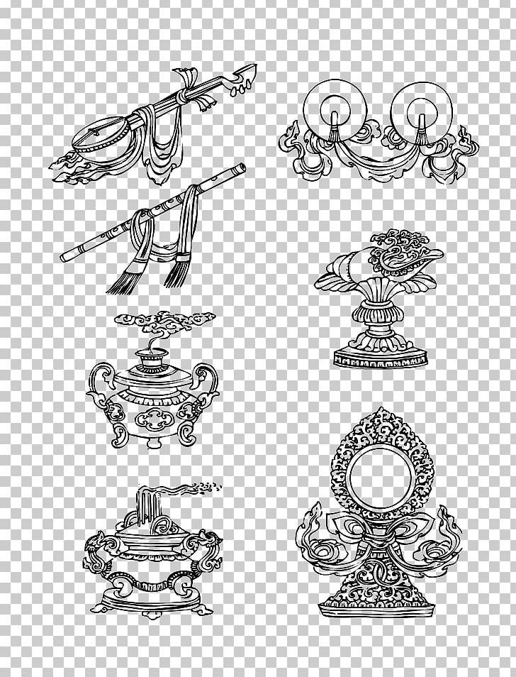 Tibetan People Euclidean PNG, Clipart, Black And White, Cartoon, Cultural, Culture, Design Free PNG Download
