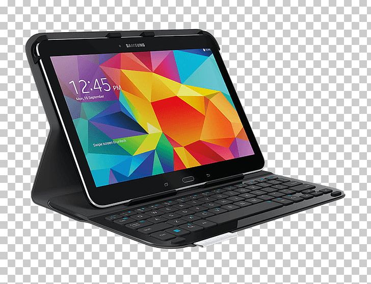 Samsung Galaxy Tab 4 10.1 Computer Keyboard Logitech Ultrathin Keyboard Folio For Samsung Galaxy Tab 4 (10.1) Logitech Bluetooth Keyboard And Folio Case For IPad 2/3 PNG, Clipart, Android, Computer, Computer Hardware, Computer Keyboard, Electronic Device Free PNG Download