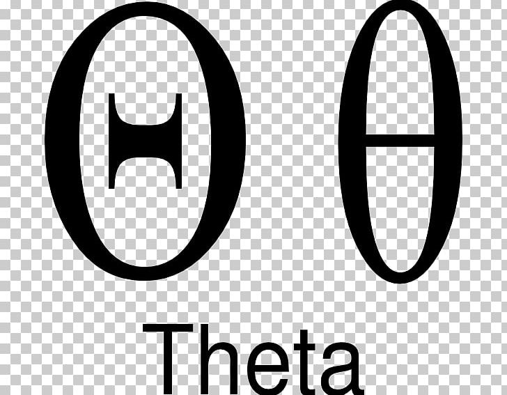 Theta Delta Symbol PNG, Clipart, Area, Beta, Black And White, Brand, Circle Free PNG Download