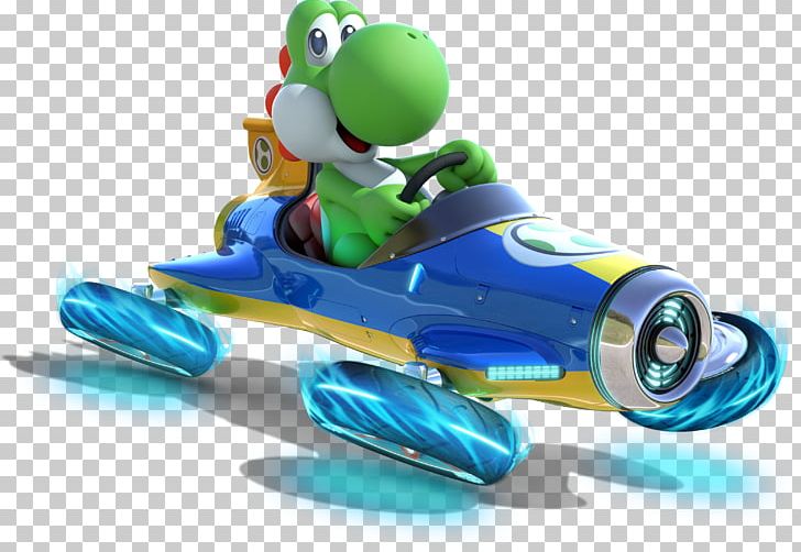 Mario Kart 8 Mario & Yoshi Super Mario Kart Super Mario World 2: Yoshi's Island PNG, Clipart, Amp, Amphibian, Cartoon, Figurine, Machine Free PNG Download