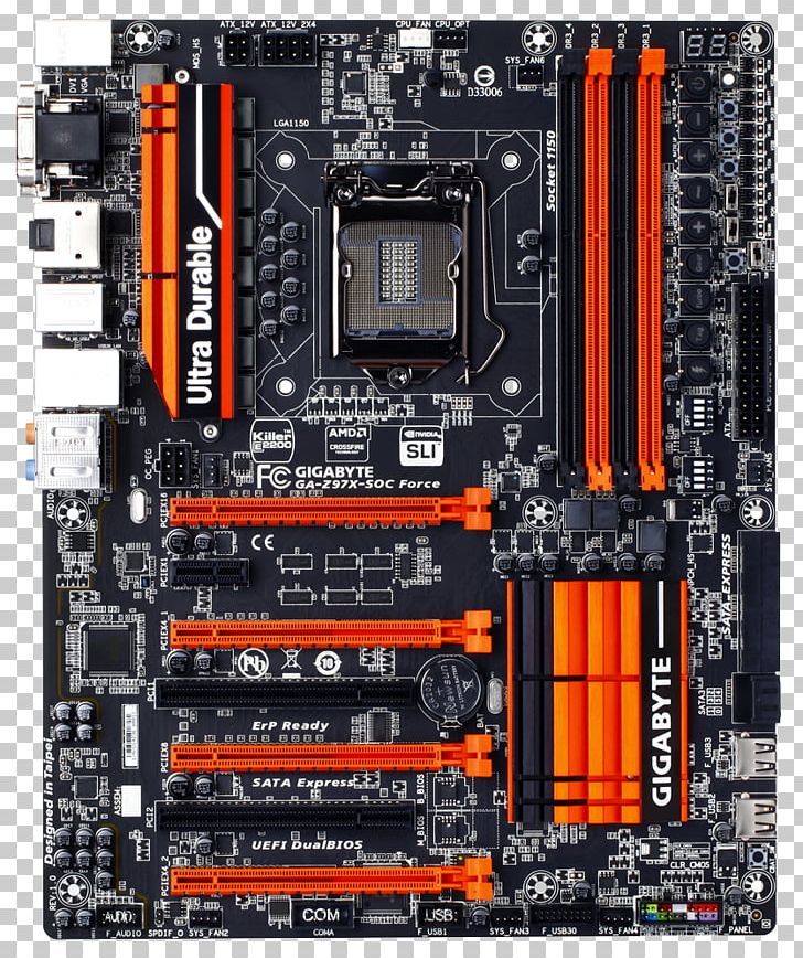 Motherboard LGA 1150 Gigabyte Technology Overclocking ATX PNG, Clipart, Amd Crossfirex, Atx, Central Processing Unit, Computer Accessory, Computer Component Free PNG Download