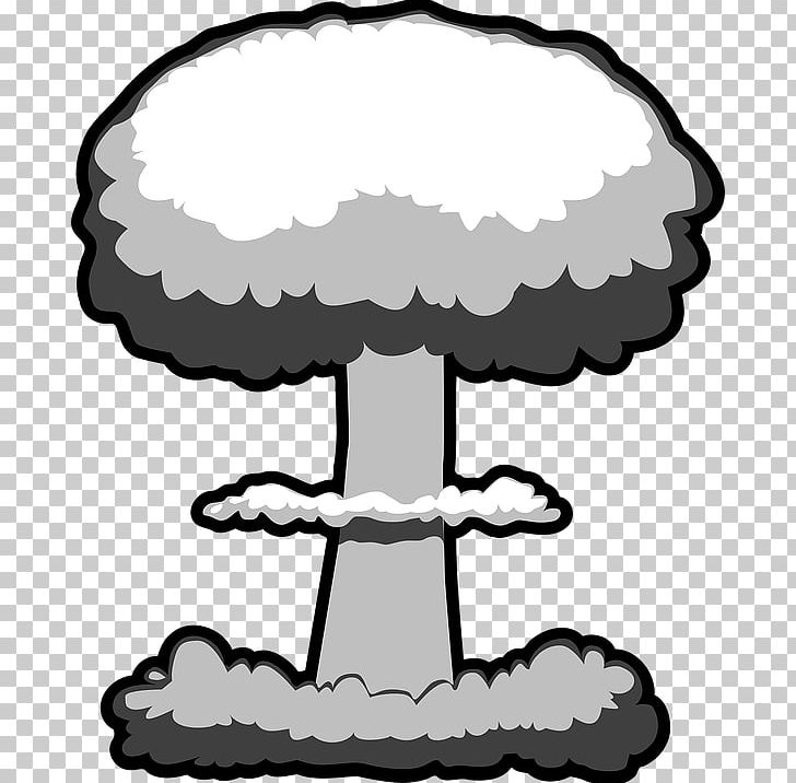 Nuclear Explosion Nuclear Weapon Mushroom Cloud PNG, Clipart, Artwork, Black And White, Bomb, Chemical Explosive, Clip Art Free PNG Download