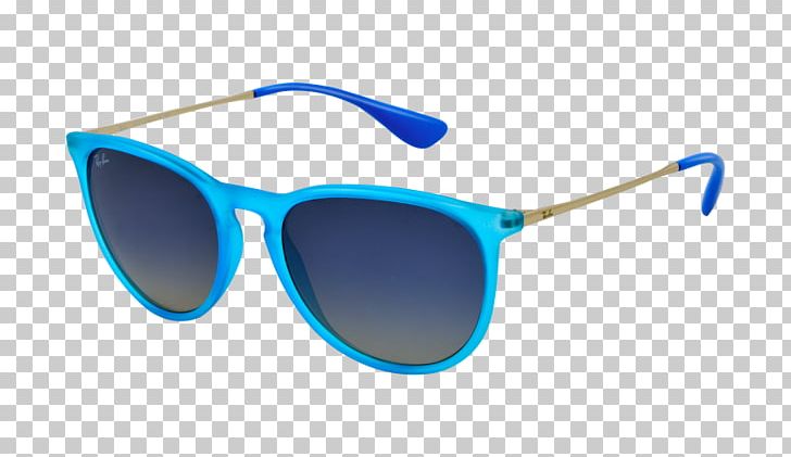 Ray-Ban Erika Classic Aviator Sunglasses Blue PNG, Clipart, Aviator, Azure, Baby Blue, Ban, Blue Free PNG Download