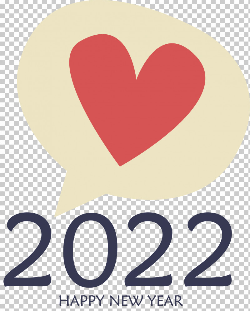 2022 Happy New Year 2022 New Year 2022 PNG, Clipart, Heart, Logo, M095, Meter Free PNG Download