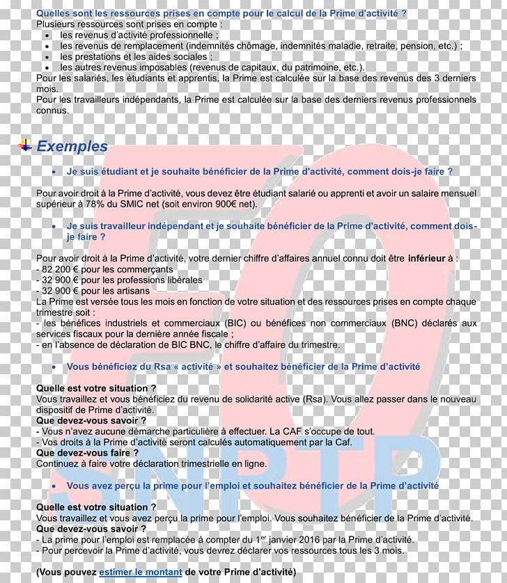 Prime D'activité Document Private Sector Public Sector Revenu De Solidarité Active PNG, Clipart,  Free PNG Download
