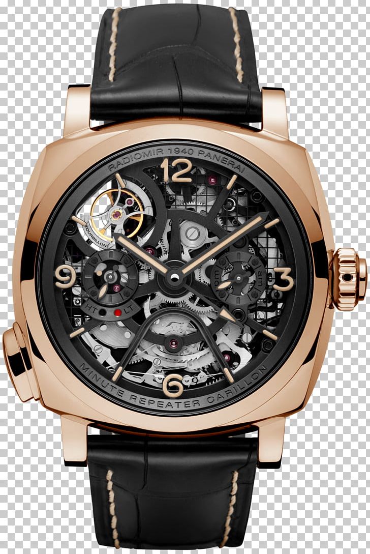 Repeater Panerai Radiomir Tourbillon Watch PNG, Clipart, Accessories, Brand, Carillon, Chime, Clock Free PNG Download