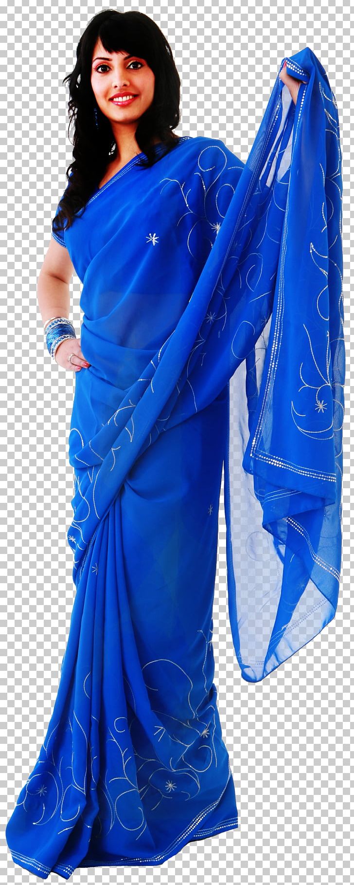Robe Dress Silk Formal Wear Clothing PNG, Clipart, Bayan Resimler, Blue, Clothing, Cobalt Blue, Costume Free PNG Download