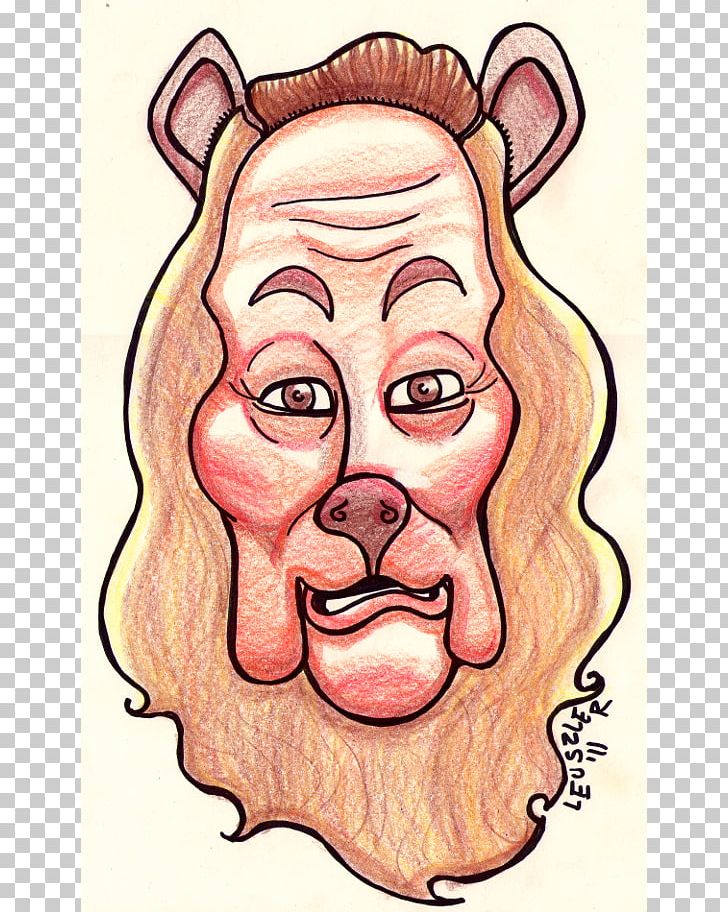 Cowardly Lion The Wonderful Wizard Of Oz Drawing Illustration PNG, Clipart, Art, Bert Lahr, Caricature, Cartoon, Cheek Free PNG Download