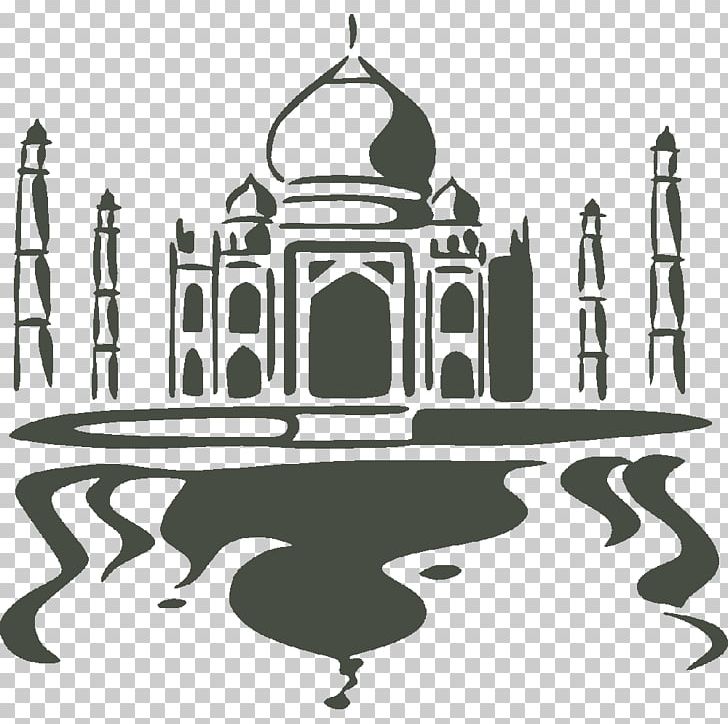 Black Taj Mahal Landmark Architecture PNG, Clipart, Agra, Architecture, Black And White, Black Taj Mahal, Building Free PNG Download