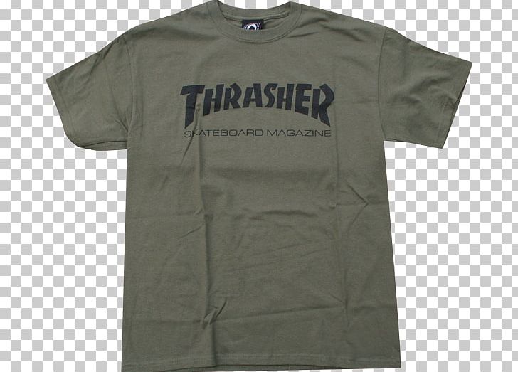 T-shirt Thrasher Hoodie Skateboarding Sleeve PNG, Clipart, Active Shirt, Amazoncom, Angle, Brand, Clothing Free PNG Download