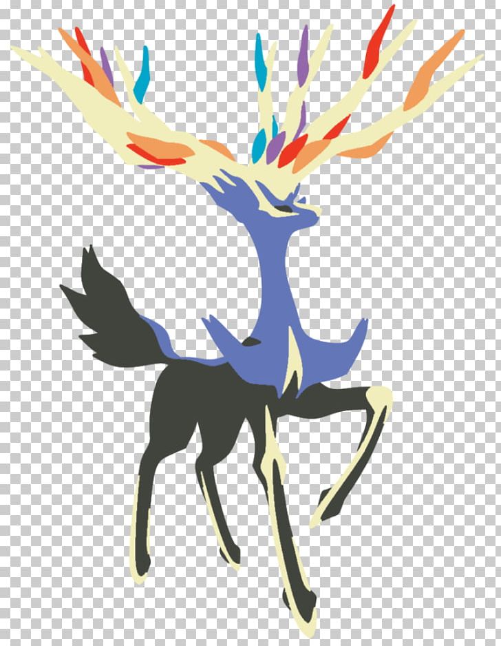 Pokémon X And Y Pokémon Omega Ruby And Alpha Sapphire Pokémon Sun And Moon Xerneas And Yveltal PNG, Clipart, Antler, Art, Computer Wallpaper, Deer, Entei Free PNG Download