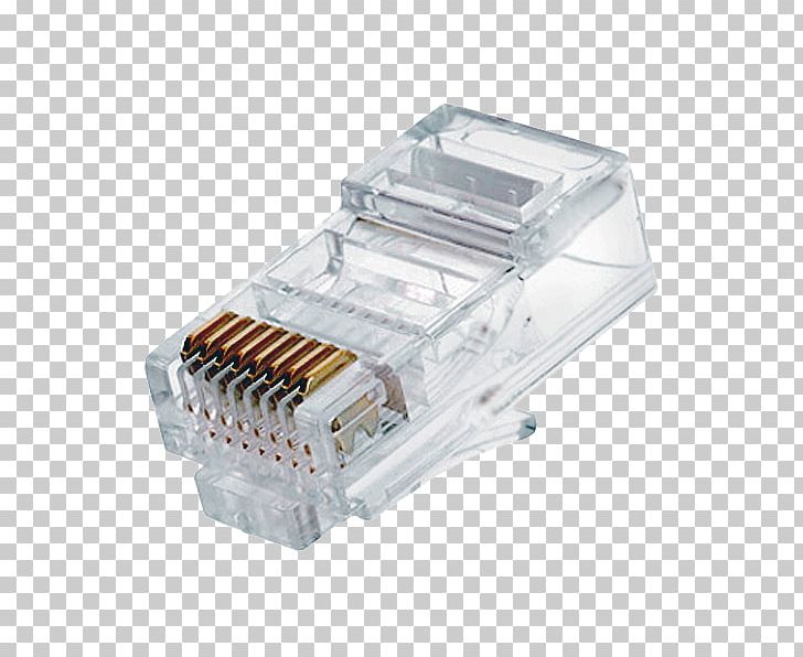 Electrical Connector 8P8C Registered Jack Category 5 Cable Modular Connector PNG, Clipart, 8 P 8 C, Class F Cable, Crimp, Electrical Connector, Electrical Wires Cable Free PNG Download