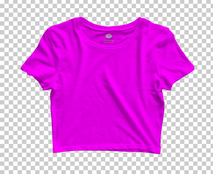 T-shirt Crop Top Sleeve PNG, Clipart, Active Shirt, Clothing, Crop Top, Lavender, Magenta Free PNG Download