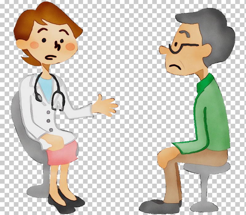 Cartoon Job Conversation Sharing Physician PNG, Clipart, Cartoon, Child, Conversation, Gesture, Job Free PNG Download