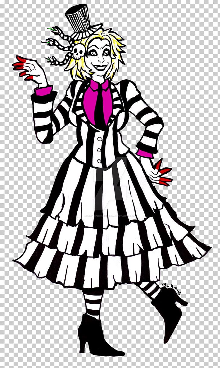 Line Art Cartoon Costume PNG, Clipart, Artwork, Beetlejuice, Black And White, Cartoon, Character Free PNG Download