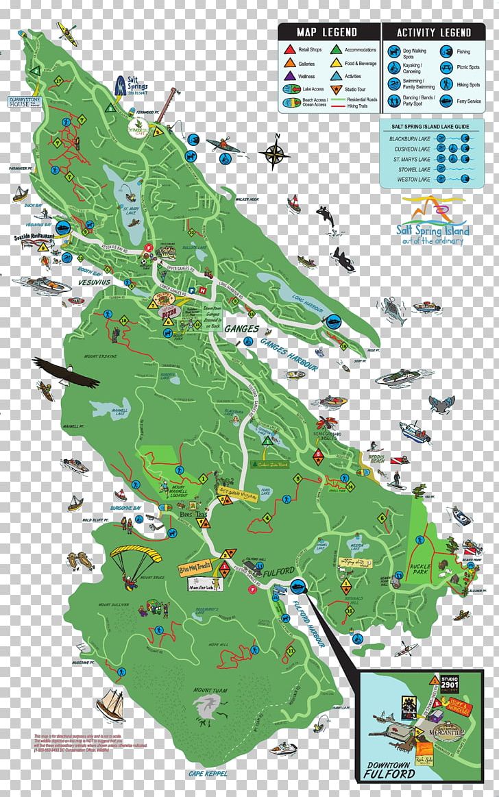 Trail Map Mount Erskine Provincial Park Salt Spring Adventure Co Waiheke Island PNG, Clipart, Area, Bed And Breakfast, Biome, Ecoregion, Hotel Free PNG Download