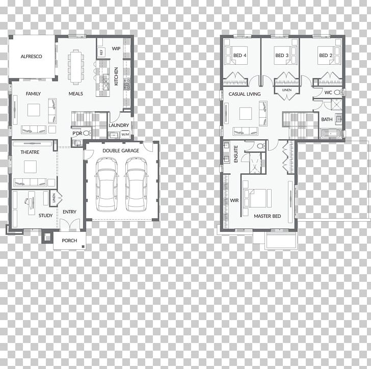 Floor Plan Furniture Technical Drawing PNG, Clipart, Angle, Area, Art, Artwork, Black And White Free PNG Download