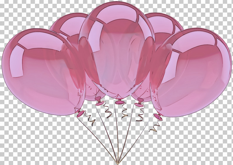 Pink Balloon Violet Purple Magenta PNG, Clipart, Balloon, Heart, Magenta, Petal, Pink Free PNG Download