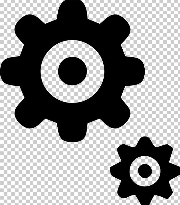Computer Icons PNG, Clipart, Black, Black And White, Circle, Clip Art, Cog Free PNG Download