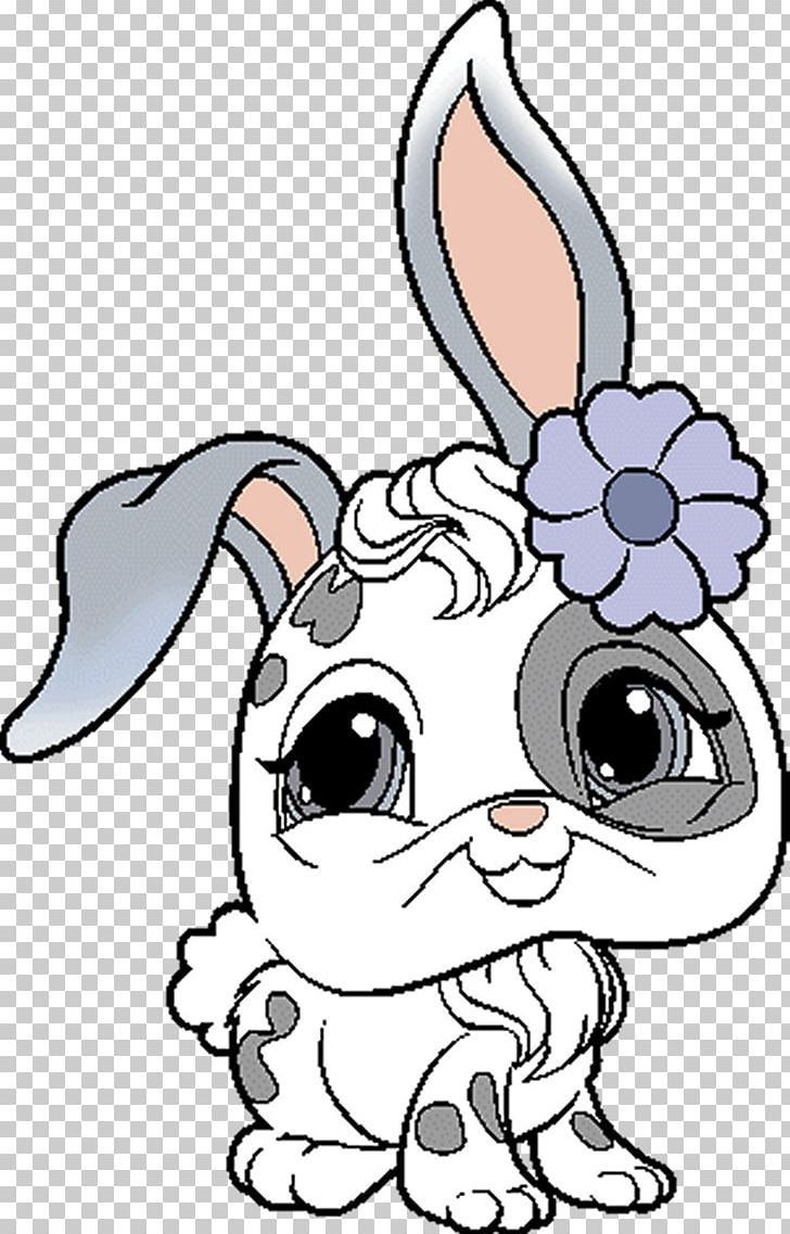 littlest pet shop coloring pages bunny