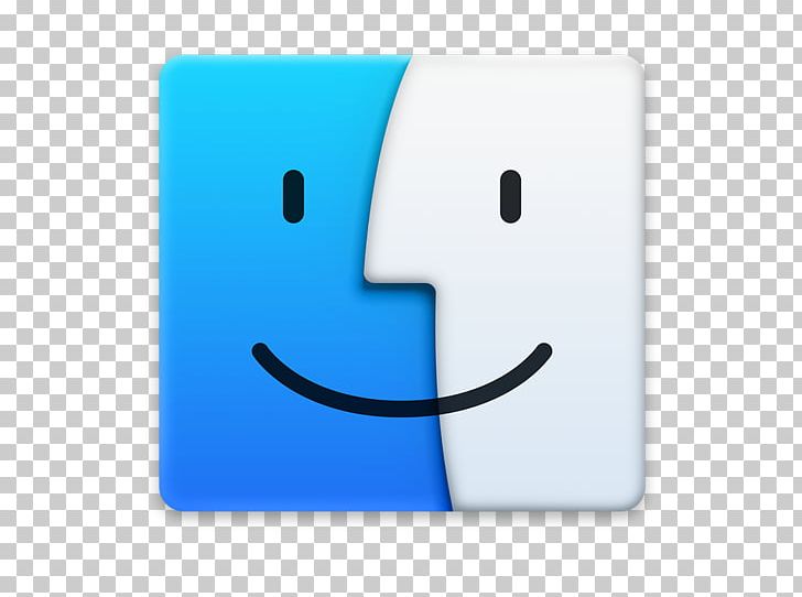 Macintosh MacOS Finder OS X Yosemite Computer Icons PNG, Clipart, Apple, Computer Icons, Electric Blue, Emoticon, Finder Free PNG Download