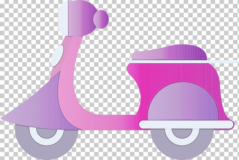 Pink Violet Purple Vehicle Kick Scooter PNG, Clipart, Kick Scooter, Magenta, Moto, Motorcycle, Paint Free PNG Download