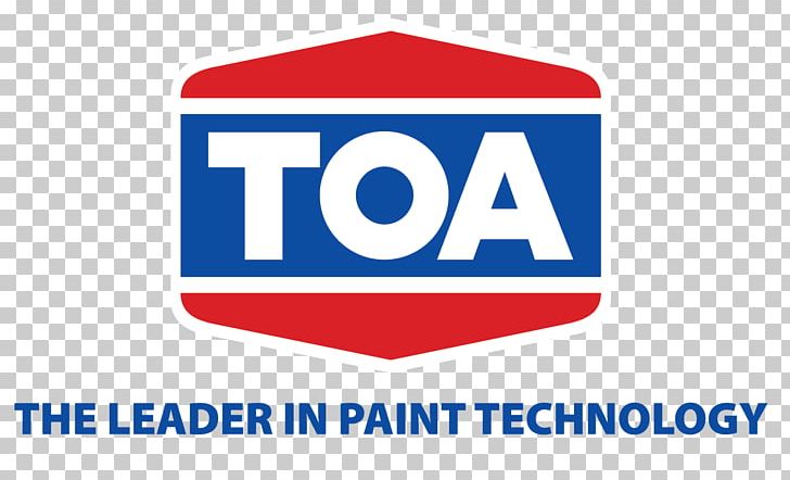 TOA Paint (Thailand) Business Logo Primer PNG, Clipart, Alkyd, Area, Art, Blue, Brand Free PNG Download