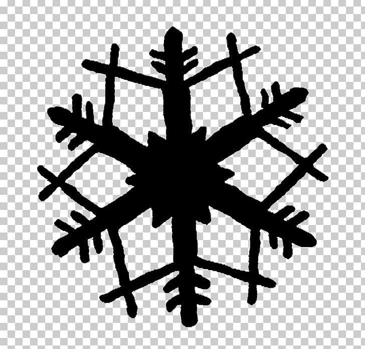 Black And White Snowflake Silhouette PNG, Clipart, Art, Black And White, Digital, Drawing, Grayscale Free PNG Download