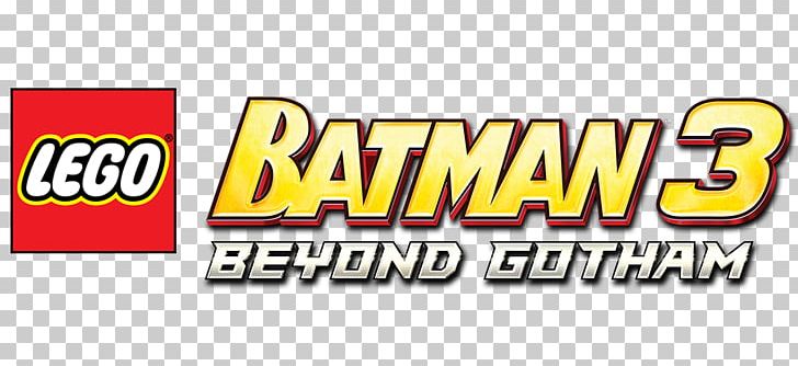 Lego Batman 3: Beyond Gotham Lego Batman: The Videogame Lego Batman 2: DC Super Heroes Wii U PNG, Clipart, Banner, Batman, Batman Lego, Brand, Gotham City Free PNG Download