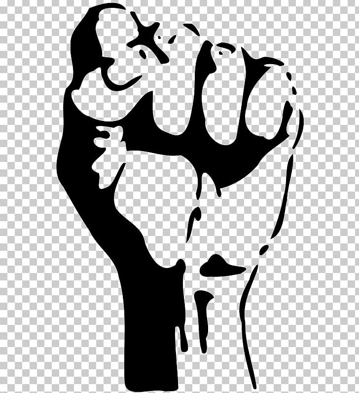 Raised Fist PNG, Clipart, Artwork, Black And White, Download, Finger, Fist Free PNG Download