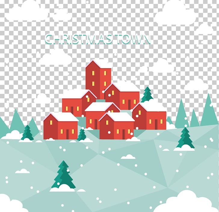 Christmas Tree Christmas Village Illustration PNG, Clipart, Art, Chris, Christmas, Christmas Decoration, Christmas Frame Free PNG Download
