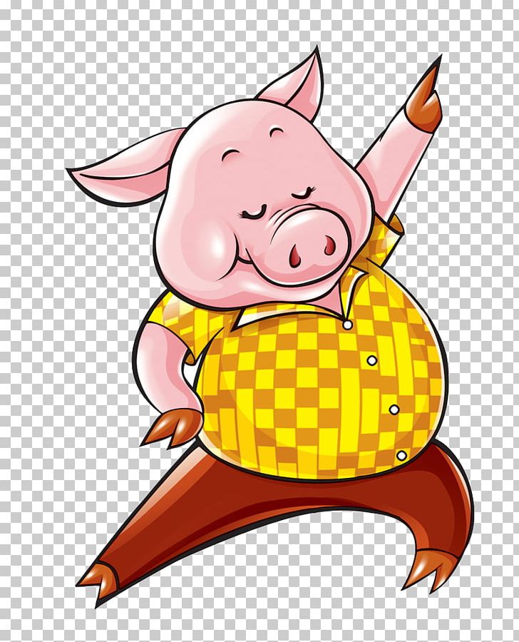 Domestic Pig Cuteness PNG, Clipart, Animals, Art, Cartoon, Cute, Cute Animal Free PNG Download