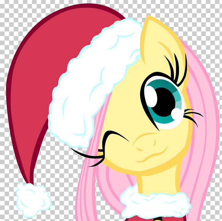 My Little Pony Fluttershy Applejack Christmas PNG, Clipart, Art, Artwork, Beak, Cheek, Christmas Free PNG Download
