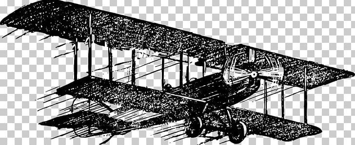 Airplane Fixed-wing Aircraft PNG, Clipart, Aeroplane, Airplane, Biplane, Black And White, Cdr Free PNG Download