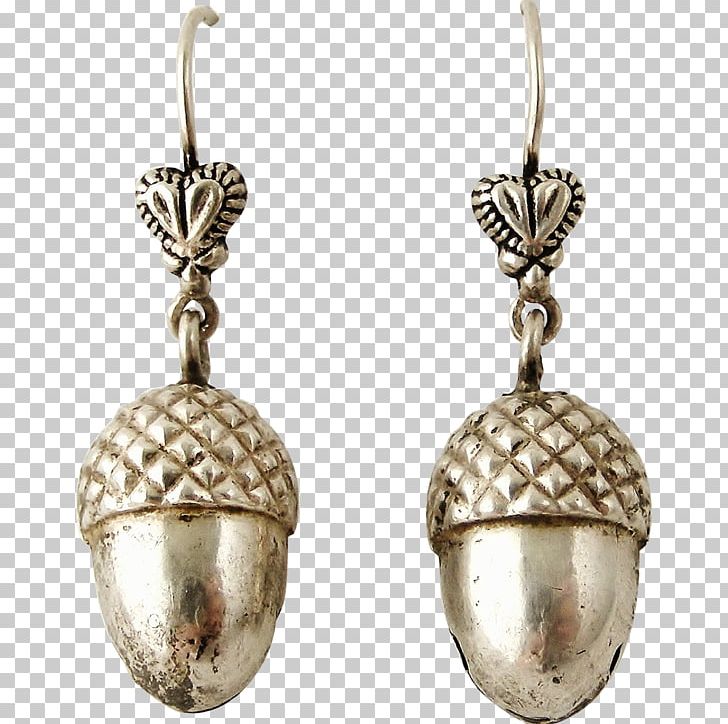 Earring Jewellery Clothing Accessories Locket Silver PNG, Clipart, Acorn, Clothing Accessories, Earring, Earrings, Fashion Free PNG Download