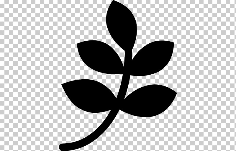 Leaf Plant Black-and-white Symbol Flower PNG, Clipart, Blackandwhite, Flower, Leaf, Logo, Plant Free PNG Download