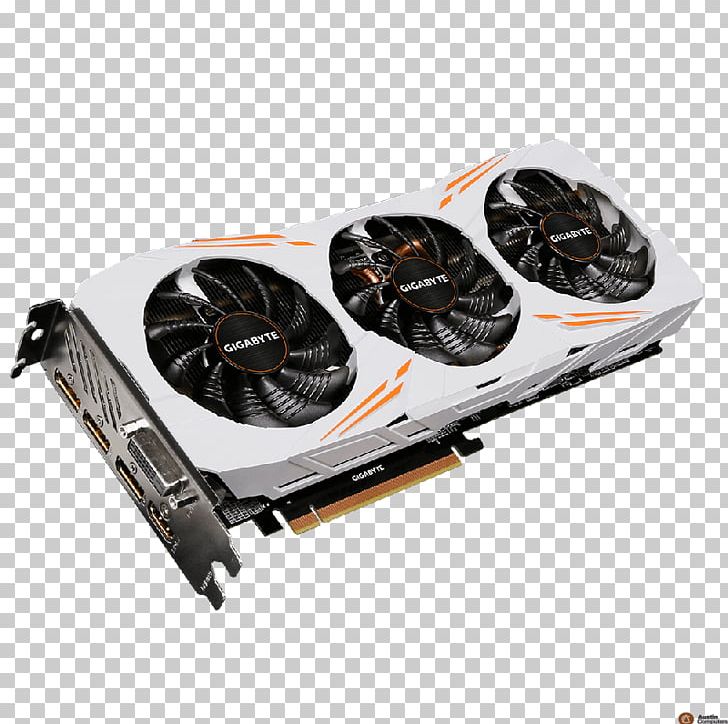 Graphics Cards & Video Adapters NVIDIA GeForce GTX 1080 Ti Gigabyte Technology Gigabyte Video Card With Geforce Gtx 1080Ti GV-N108TGAMING OC-11GD PNG, Clipart, Aorus, Digital Visual Interface, Electronic Device, Electronics, Gddr5 Sdram Free PNG Download