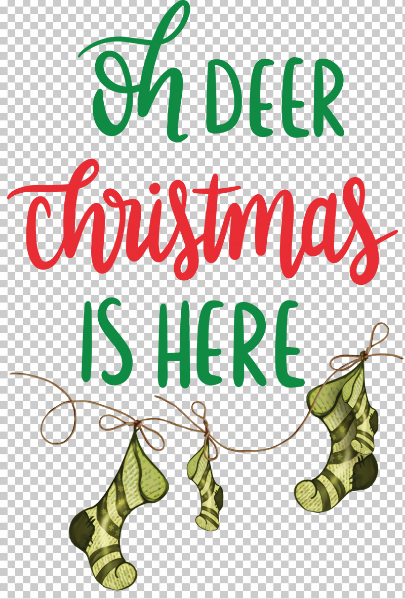Christmas Deer Winter PNG, Clipart, Branching, Christmas, Deer, Fruit, Leaf Free PNG Download