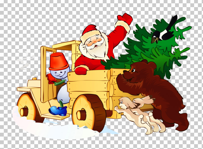 Santa Claus PNG, Clipart, Cartoon, Christmas, Santa Claus, Vehicle Free PNG Download