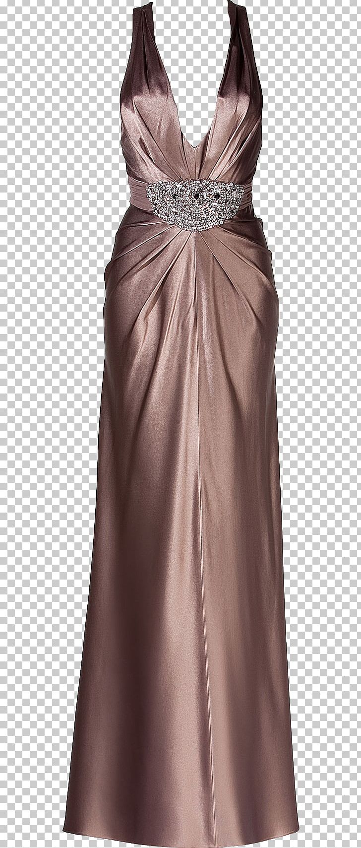 Evening Gown Dress Prom Neckline PNG, Clipart, Backless Dress, Ball Gown, Bridal Party Dress, Brown, Clothing Free PNG Download