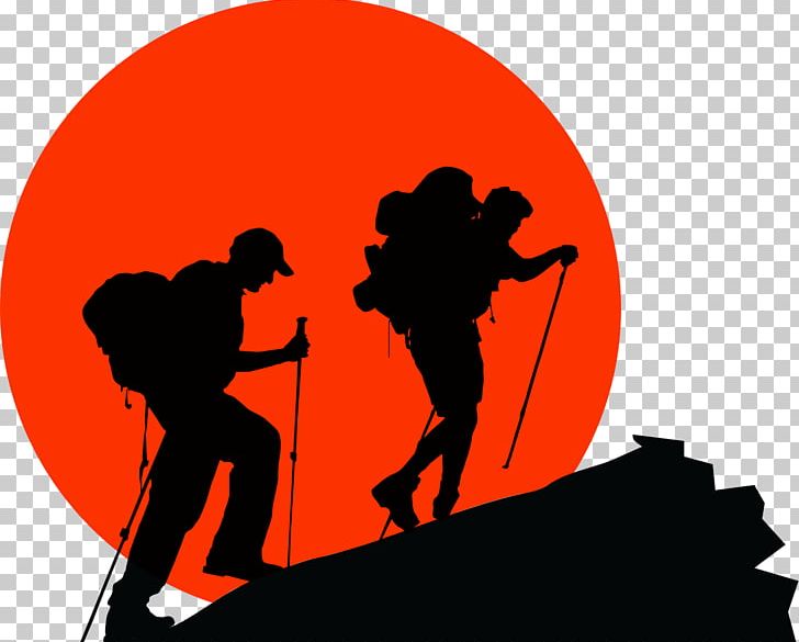 Backpacking Hiking Silhouette PNG, Clipart, Adventure, Animals, Art, Backpack, Backpacking Free PNG Download
