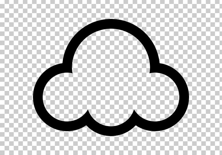 Computer Icons Nuvola Symbol PNG, Clipart, Area, Black And White, Circle, Cloud, Cloudscape Free PNG Download